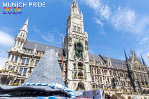 München freut sich auf "Munich Pride 2025" und färbt die Stadt mit Regenbogenfarben bunt