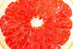 Nahaufnahme von frischen Grapefruit-Scheiben