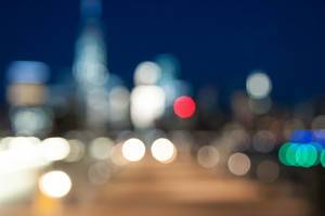 New York Skyline at Twilight Hour
