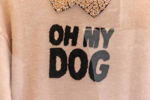 Oh my dog - Aufschrift auf einem Pullover
