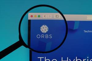 ORBS logo under magnifying glass