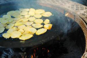 Pan fried potatoes (Flip 2019)