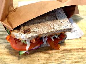 Panini: Tandoori-Chicken-Sandwich