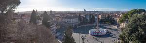 Panorama: Piazza del Popolo