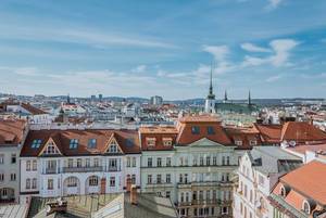 Panoramablick über Brünn, Tschechien