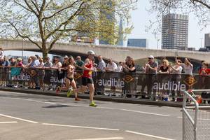 Paul Quinton und Georgia Porter - London Marathon 2018