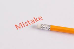 Pencil eraser erase Mistake text