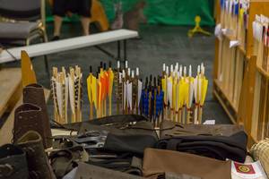 Pfeile und Bogenschützen-Ausrüstung für LARP