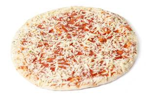 Pizza Margharita isolated above white background (Flip 2019)