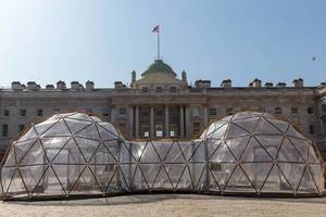 Pollution Pods by Michael Pinsky at Somerset House