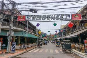 Pub Street by Day in Phnom Penh