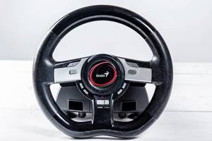 racing wheel for computer driving simulator