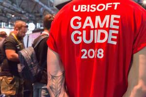 Rotes Ubisoft Game Guide 2018 T-Shirt