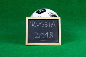 Russia 2018 sign