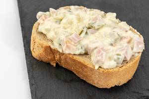 Russian Salad on the bread