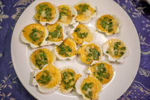 Scallops prepared with Five Spice in Mui Ne, Vietnam