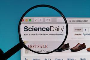 ScienceDaily logo under magnifying glass