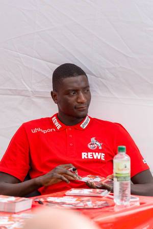 Sehrou Guirassy during autograph session