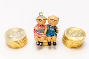 Senior Couple invests in their future sitting on cash reserves