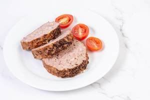 Sliced Pork and Chicken Meat Loaf with Cumin and Tomatoes (Flip 2019)