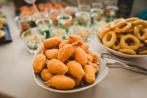Small Fried Fish Balls In A Bowl (Flip 2019)