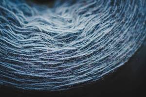 Soft Blue Yarn Texture (Flip 2019)