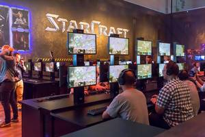 Starcraft-Stand auf der Gamescom 2017