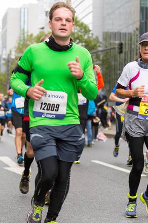 Startnummer 12009 - Frankfurt Marathon 2017
