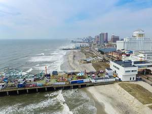 Steel Pier Atlantic City Aerial Photography