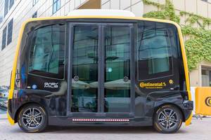 Straßenverkehr der Zukunft: Autonomes und vernetztes Fahren mit dem EasyMile Bus