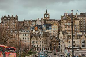 Street view of Edinburgh  (Flip 2019)