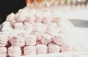 Süßes Pinkes Schokoladengebäck