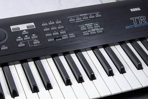 Synth Keyboards with black and white keys