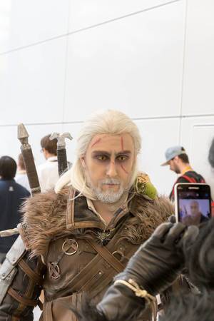 The Witcher 3 Darsteller Geralt - Gamescom 2017, Köln