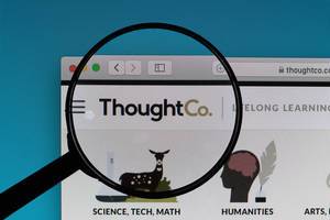 ThoughtCo.com logo under magnifying glass
