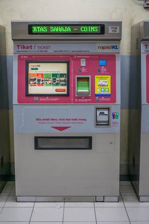 Ticket Vending Machine for the Train System in Kuala Lumpur