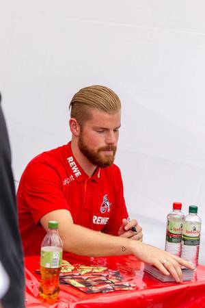 Timo Horn during autograph session