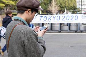 Tokyo 2020 Olympics on your mobile phone