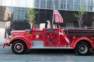 Traditional FDNY truck
