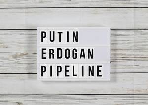 Treffen unter Amtskollegen: Putin und Erdogan feiern sich und ihre Gaspipeline