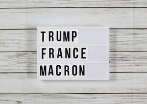 Trump jabs Macron as he arrives in France for Armistice visit