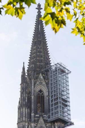 Turmspitze des Kölner Doms
