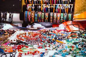 Typical Bracelets and Necklaces from Honduras