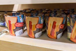 Urlaubssouvenirs aus Amerika: Chicago-Tassen mit Willis Tower