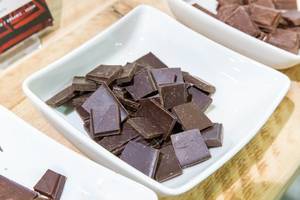 Vegane Vivani 99% Cacao Schokolade aus Panama zum Probieren auf der Veggieworld