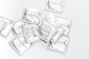 Versiegelte Kondome - Empfängnisverhütung - Konzept