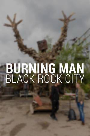 Werbefoto für das einwöchige Festival in der Wüste von Nevada "Burning Man - Black Rock City"