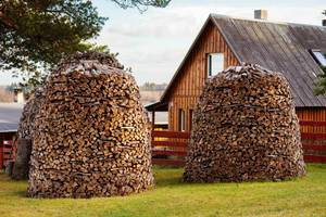 Wood stock for winter / Holz Lager für den Winter